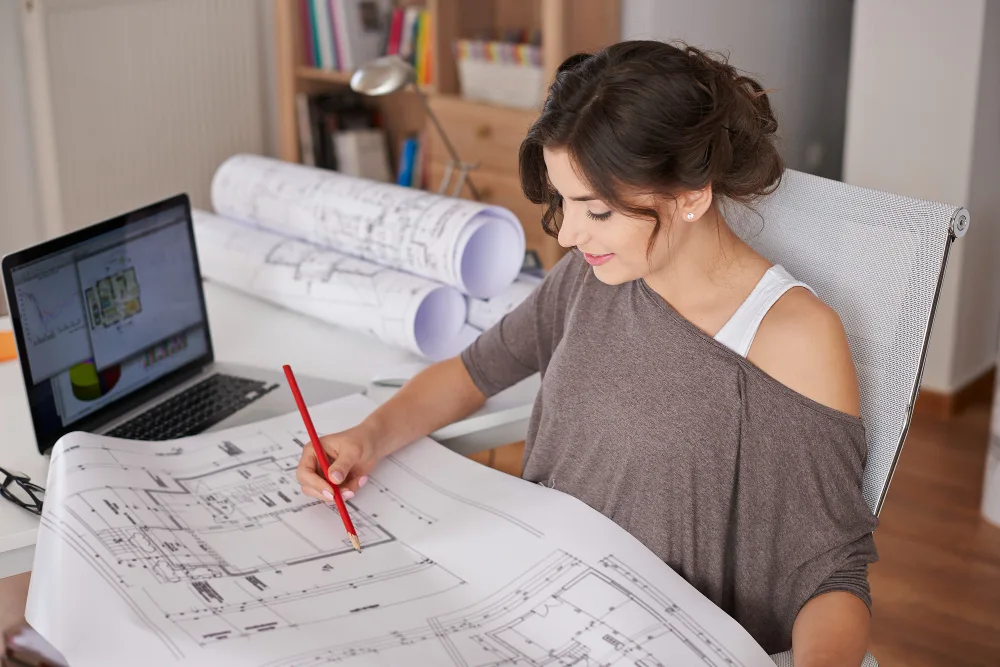 Arquitecta en estudio arquitectura madrid