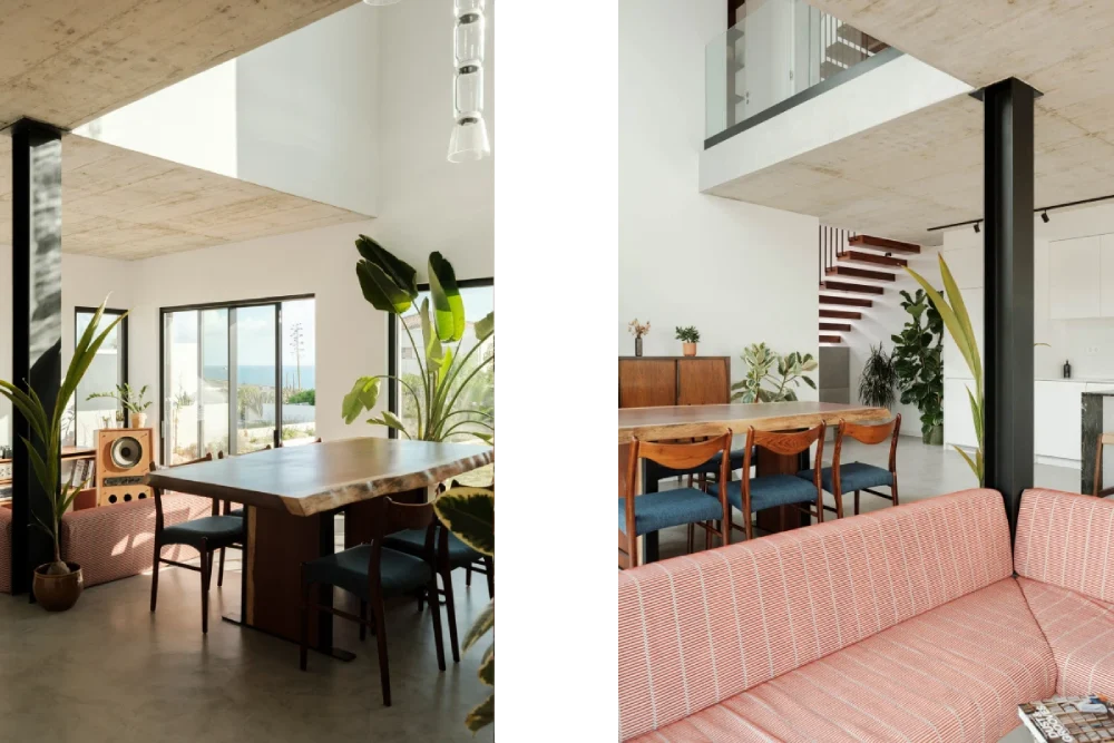 Salón de estar reformado por interiorista